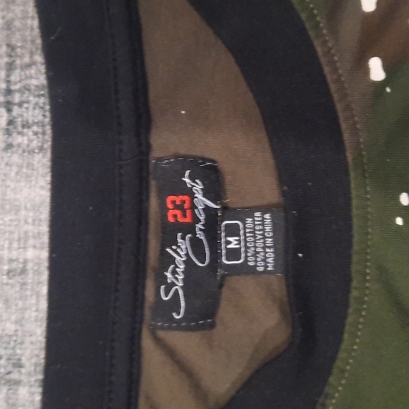 Studio 23 Concept Men's shirt medium, camouflage camo, savage, keep it real - Picture 2 of 3